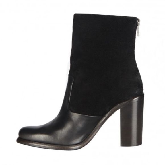 All Saints Shoes - All saints Leather Suede Two Tone Boots